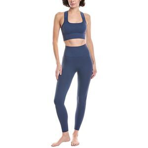 Phat Buddha Womens  2Pc Bra & Pant Set, Blue
